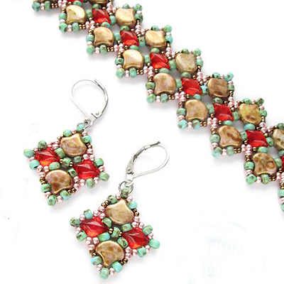 GBGNK FAYE - Faye Bracelet & Earrings Pattern